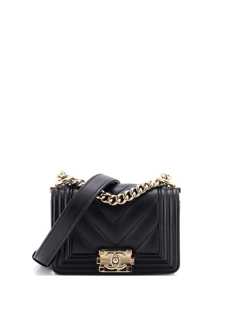 Chanel Boy Flap Bag Chevron Lambskin #371242C41B
